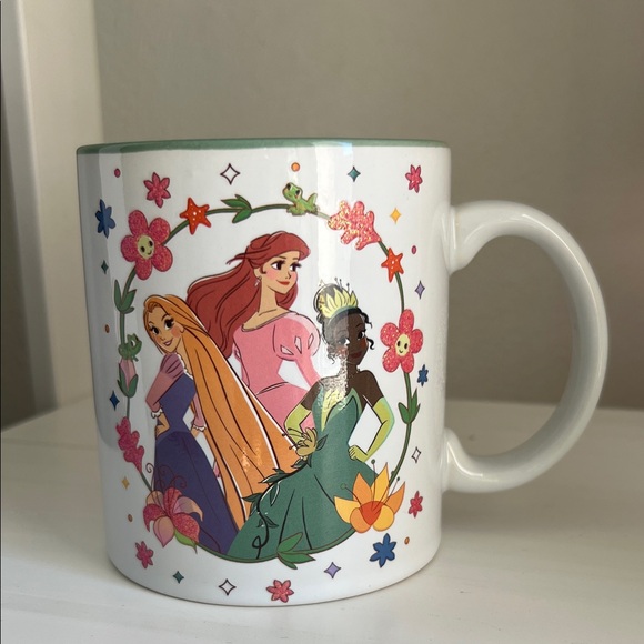 Disney Princess Mug with Floral Design - Picture 1 of 7